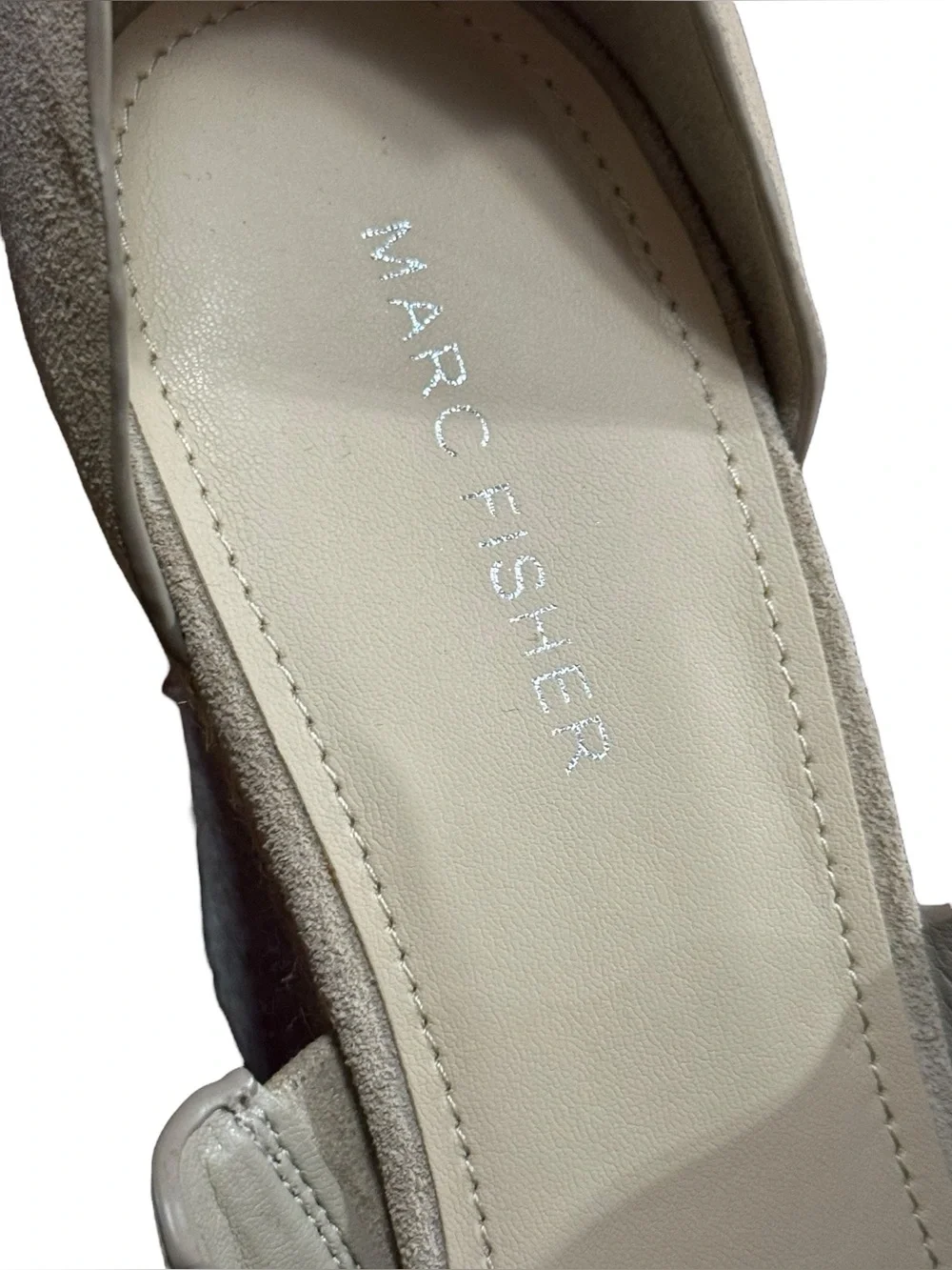 Marc Fisher Nelly Suede Espadrille Wedge Sandal Sz 11 NWOB